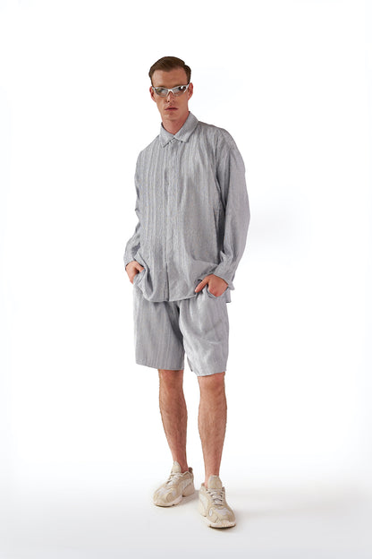 THE TEXTURED BERMUDA SHORT